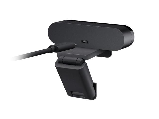 Logitech Miro 4K Pro Webcam with Webcam Stand and 4-Port 3.0 USB Hub