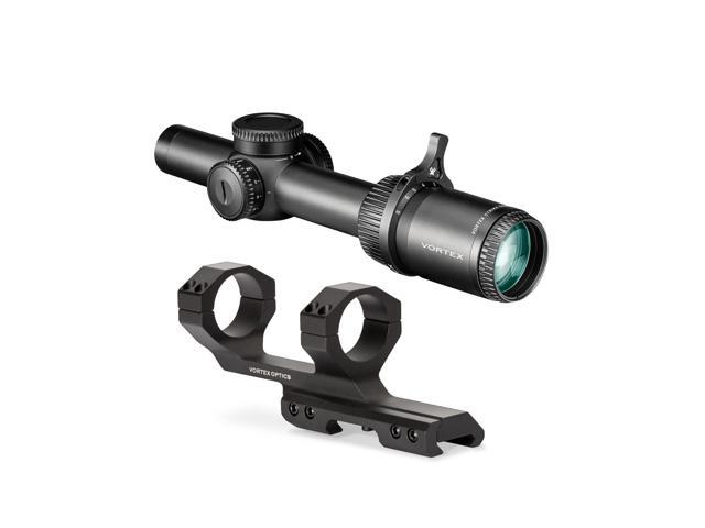 Vortex Strike Eagle 1-8x24 FFP EBR-8 MOA Riflescope with Cantilever Mount