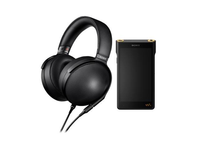 Sony MDRZ1R Signature, Hi-Res Headphone with Sony NW-WM1AM2 Walkman Digital Music Player bundle