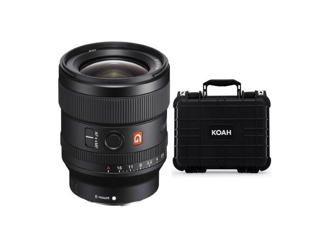Sony SEL24F14GM Alpha FE 24mm f/1.4 GM Lens with Weatherproof Hard Case
