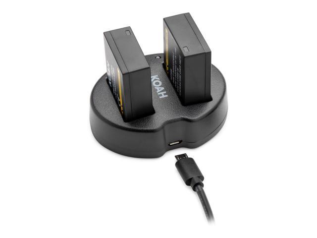 Koah Pro Fujifilm NP-126S Two-Pack Rechargeable Battery 1400mAh and Dual Charger