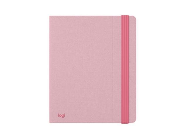 Logitech - Casa Pop-Up Desk Work From Home Compact Wireless Scissor Keyboard Touchpad & Laptop Stand for Laptop/MacBook(10” to 17”) - Bohemian Blush - image 5