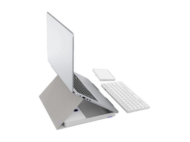 Logitech - Casa Pop-Up Desk Work From Home Compact Wireless Scissor Keyboard Touchpad & Laptop Stand for Laptop/MacBook(10” to 17”) - Nordic Calm - image 6