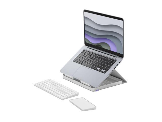 Logitech - Casa Pop-Up Desk Work From Home Compact Wireless Scissor Keyboard Touchpad & Laptop Stand for Laptop/MacBook(10” to 17”) - Nordic Calm - image 8