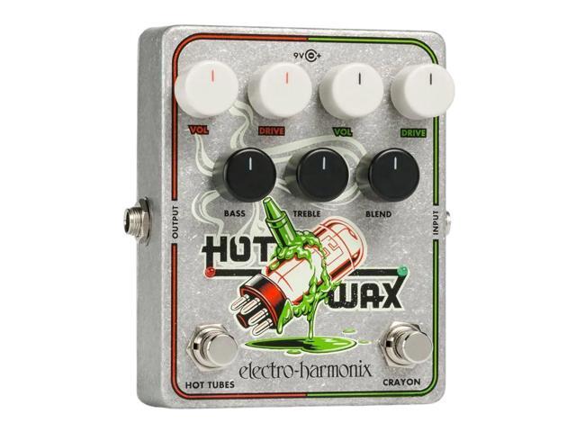 Electro-Harmonix Hot Wax Dual Overdrive Guitar Effects Pedal
