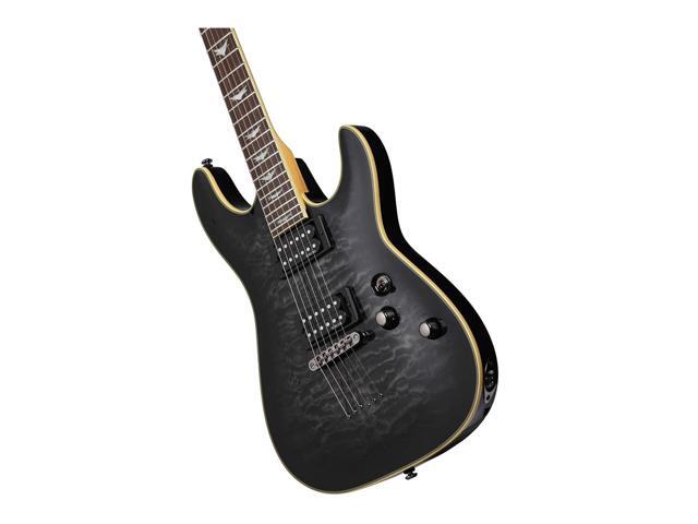 Schecter Omen Extreme 6-String Electric Guitar (See-Thru Black)