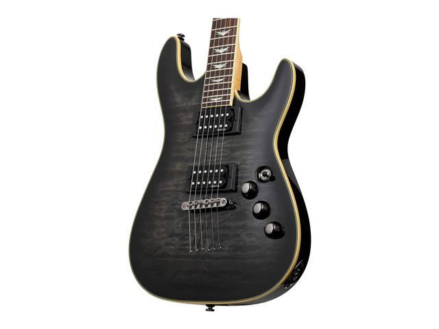 Schecter Omen Extreme 6-String Electric Guitar (See-Thru Black)