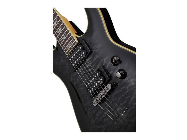 Schecter Omen Extreme 6-String Electric Guitar (See-Thru Black)