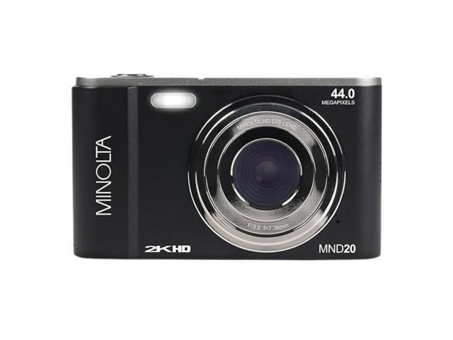 Minolta - MND20 44.0 Megapixel Digital Camera - Black - image 3