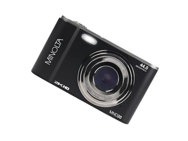 Minolta - MND20 44.0 Megapixel Digital Camera - Black - image 5