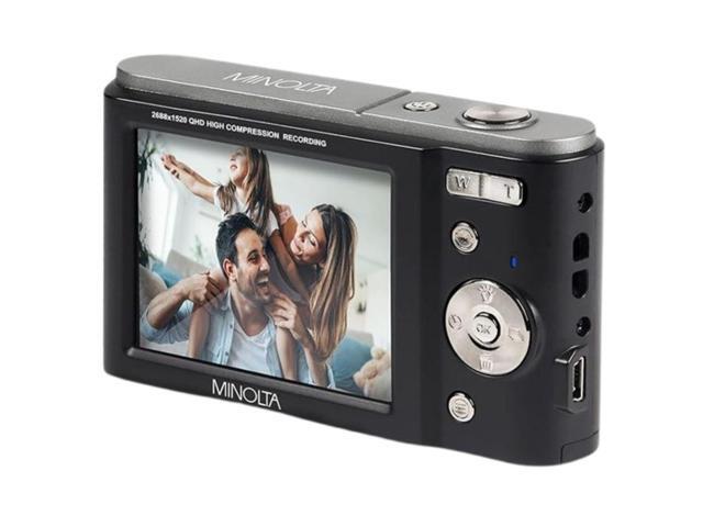 Minolta - MND20 44.0 Megapixel Digital Camera - Black - image 6