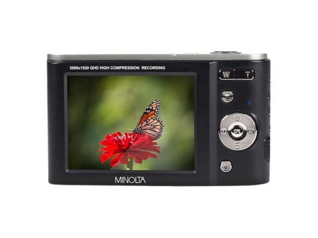 Minolta - MND20 44.0 Megapixel Digital Camera - Black - image 7