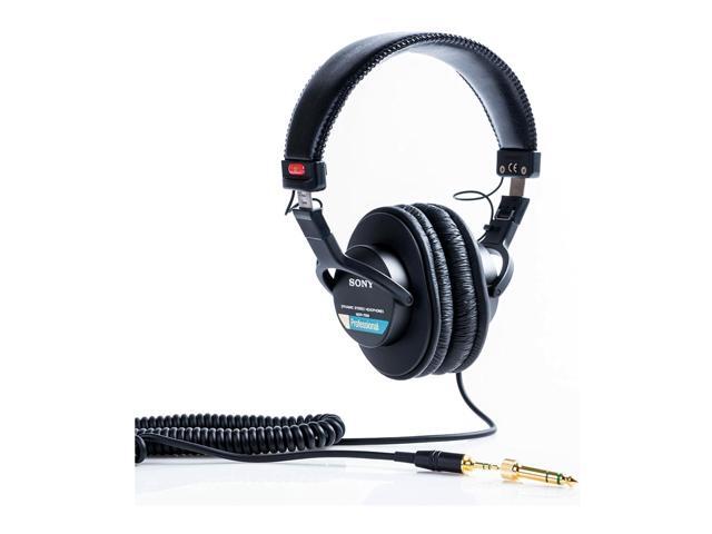 Sony MDR7506 Folding Professional Closed Ear Headphones Bundle w/ Nylon Braided Cable - image 4