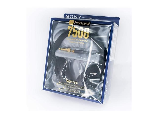 Sony MDR7506 Folding Professional Closed Ear Headphones Bundle w/ Nylon Braided Cable - image 7