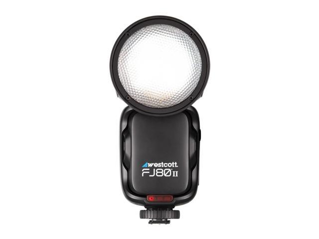 Westcott FJ80 II S Touchscreen 80Ws Speedlight with ProGrip 2 Handheld Mount