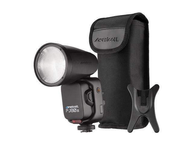 Westcott FJ80 II S Touchscreen 80Ws Speedlight with ProGrip 2 Handheld Mount