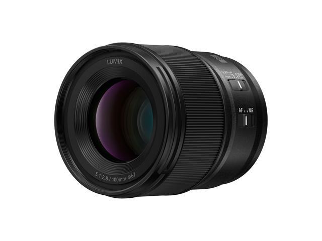 Panasonic - LUMIX Full Frame Camera Lens, S 100mm F2.8 MACRO - Black - image 8