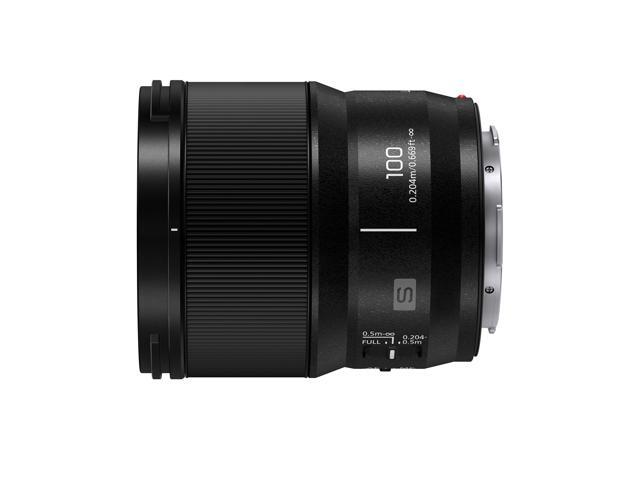 Panasonic - LUMIX Full Frame Camera Lens, S 100mm F2.8 MACRO - Black - image 9