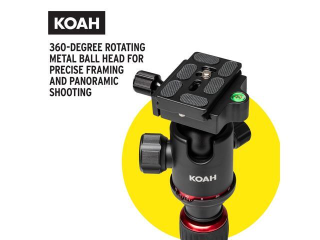 KOAH Perihelion Professional 5' Camera Tripod with 360-Degree Ball Head