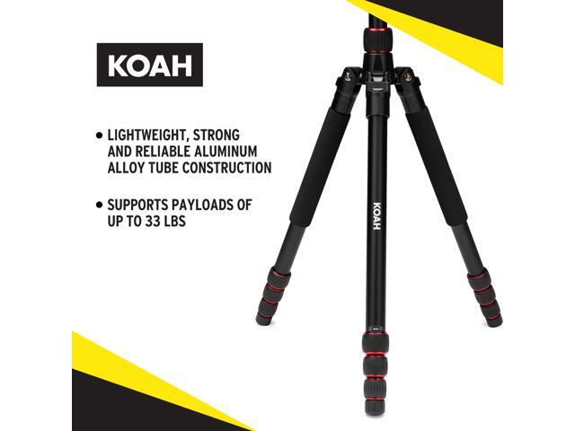 KOAH Perihelion Professional 5' Camera Tripod with 360-Degree Ball Head