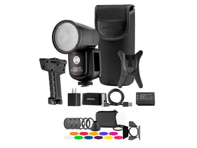 Westcott FJ80-SE S 80Ws Speedlight for Sony Cameras with Handheld Mount, Extra Battery, Creative Pack