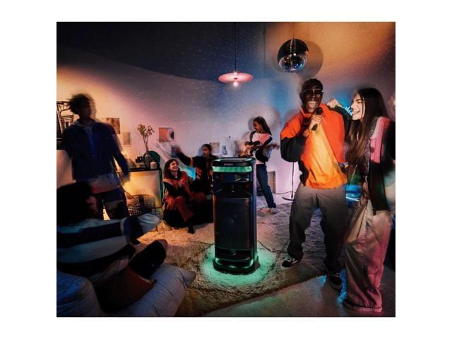 Sony - ULT TOWER 10 Party Speaker with Wireless Microphone - Black - image 5
