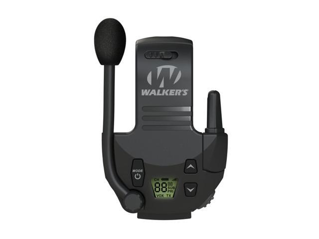 Walker's Tactical/Hunting Walkie Talkie for Razor Muffs (2-Pack) with Carabiner