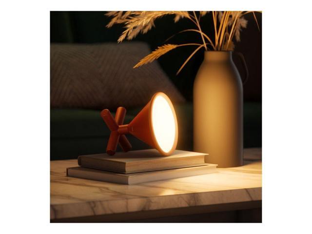 Umbra Cono Portable Smart Lamp with Rechargeable Battery, Over 16 Million Colors, and Nanoleaf App Support (Sierra)