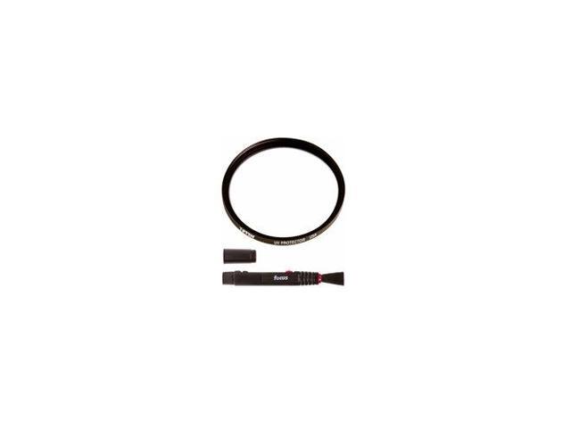 Tiffen 82mm UV Protector Lens Filter with Focus Lens Cleaning Brush Bundle