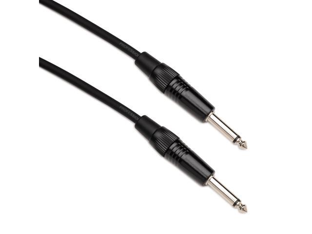 FocusProAudio 1/4-Inch to 1/4-Inch TS Guitar Cable (10-Feet)