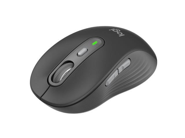 Logitech - MK955 Signature Slim Full-size Wireless Keyboard and Mouse Combo for Windows and Mac with Quiet Typing and Clicking - Graphite - image 5