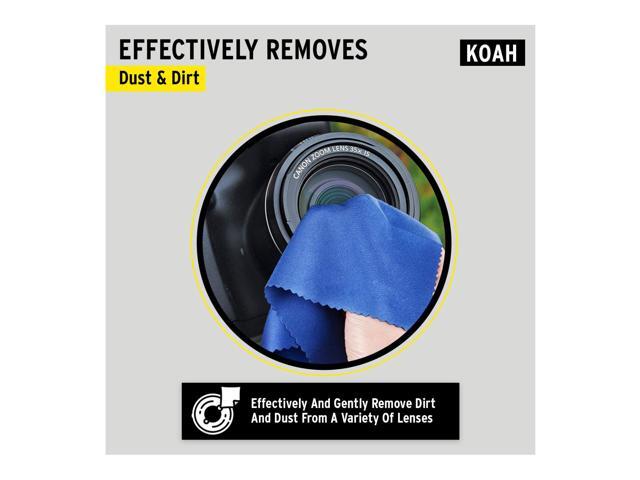 Koah PRO Pre-Moistened Lens Cleaning Wipes (400-Pack)