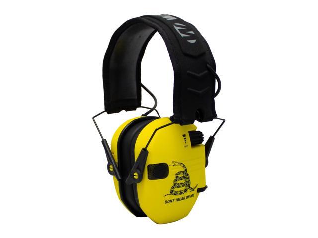 Walker's Razor Slim Electronic Hearing Protection BUNDLE, Gadsden Flag