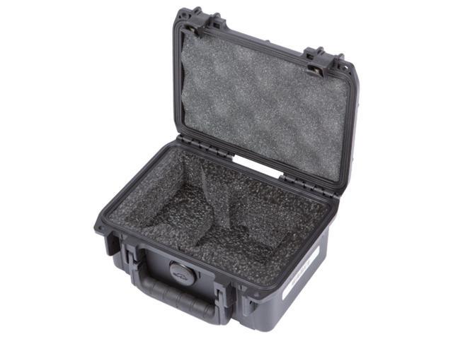 SKB Cases iSeries 0705-3 Case with Custom Cut Interior and Trigger Release Latch System for Zoom PodTrak P4 Podcast Mixer and Accessory