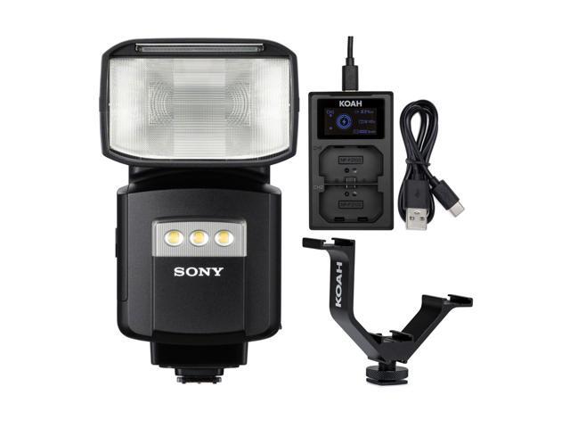 Sony HVL-F60RM Wireless Radio Control External Flash with Charger Bundle