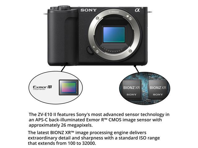 Sony - Alpha ZV-E10 II Mirrorless Content Creators' Camera - Body Only - Black - image 10