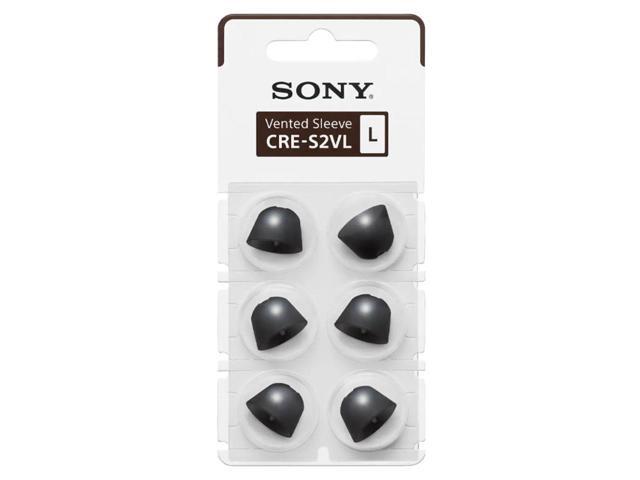 Sony CRE S2VL Vented Large 3 Pair Sleeve for C20 OTC Hearing Aid