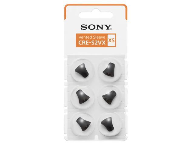 Sony CRES2VX Vented Sleeve for C20 OTC Hearing Aid XSmall 3 Pair