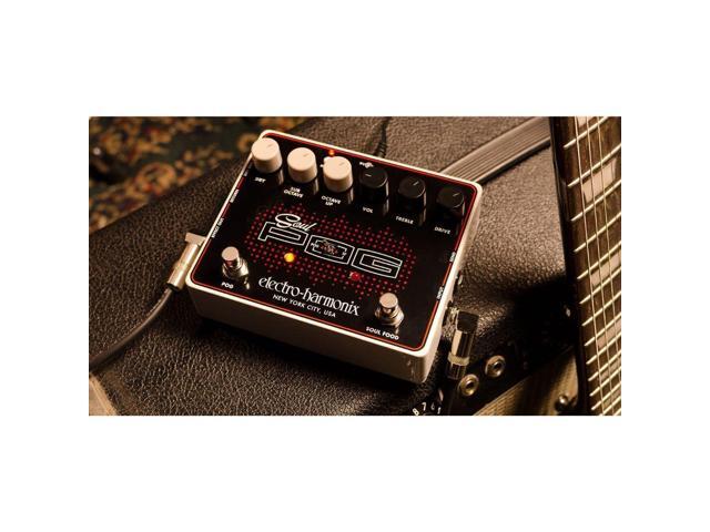 Electro-Harmonix Soul POG Overdrive and Octave Multi Effects Guitar Pedal