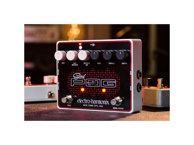 Electro-Harmonix Soul POG Overdrive and Octave Multi Effects Guitar Pedal