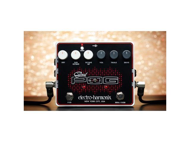 Electro-Harmonix Soul POG Overdrive and Octave Multi Effects Guitar Pedal