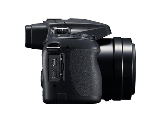 Panasonic - LUMIX FZ80D 18.1 Megapixels 4K Photo Point and Shoot Digital Camera with 60X Zoom Lens - Black - image 3