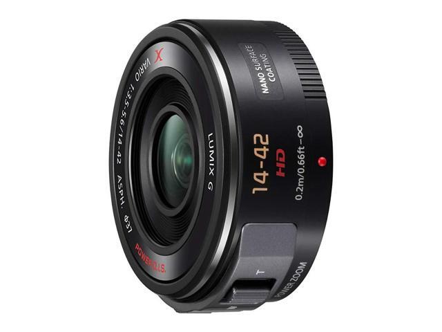 Panasonic 14-42mm f/3.5-5.6 ASPH O. I.S Lens (Black)