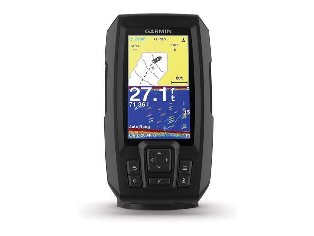 Garmin Striker Plus 4 GPS Fishfinder with Dual-Beam Transducer
