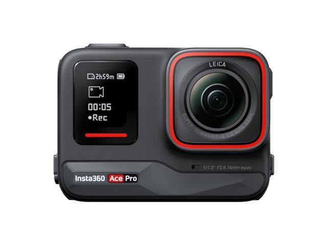 Insta360 - Ace Pro AI-Powered Waterproof Action Camera - Black - image 3