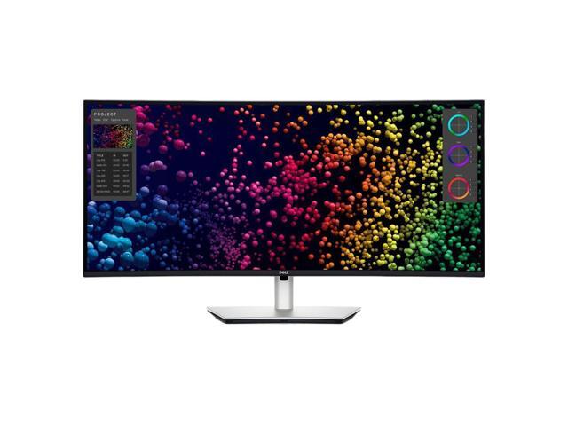 Dell - UltraSharp 39.7" IPS LED Curved 120Hz Monitor with HDR (USB, HDMI) - Black, Silver, Dual Color - image 4