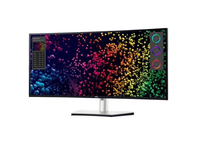 Dell - UltraSharp 39.7" IPS LED Curved 120Hz Monitor with HDR (USB, HDMI) - Black, Silver, Dual Color - image 5
