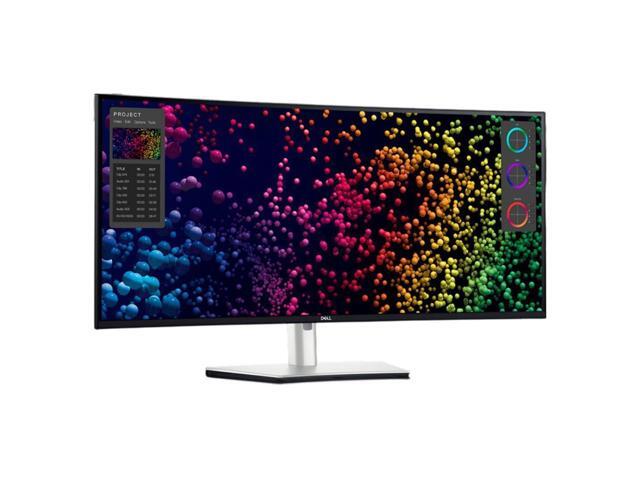 Dell - UltraSharp 39.7" IPS LED Curved 120Hz Monitor with HDR (USB, HDMI) - Black, Silver, Dual Color - image 6
