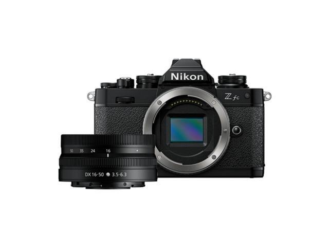 Nikon - Z fc Mirrorless Camera Body w/ Z DX 16-50mm f/3.5-6.3 VR Lens - Black - image 9
