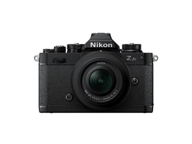 Nikon - Z fc Mirrorless Camera Body w/ Z DX 16-50mm f/3.5-6.3 VR Lens - Black - image 10